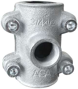 OBEJMA NAPRAWCZA OBD 6/4X1' AGA Z WYJŚCIEM BOCZNYM UN