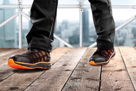 PÓŁBUT ROBOCZY S1, STALOWY PODNOSEK, ROZMIAR 44 NEO