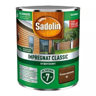 SADOLIN IMPREGNAT CLASSIC HYBRYDO 7 LAT DRZEWO-WIŚNIOWE 0.75 SADOLIN