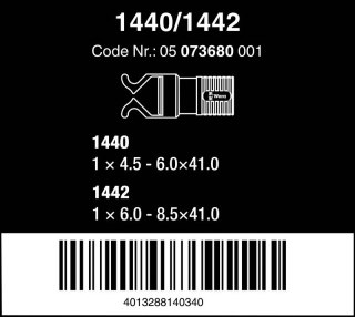 ZESTAW CHWYTAKÓW DO WKRĘTÓW WERA