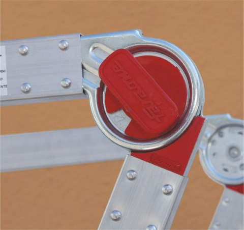 DRABINA/PODEST ROBOCZY PLS5 130/238CM 5 STOPNI FARAONE