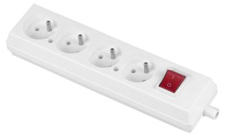 GNIAZDO POCZWÓRNE + WYŁĄCZNIK 16A 250V ROZBIERALNE Z/U BIAŁE VOLTEO