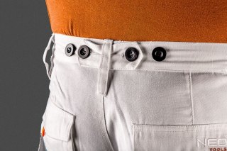 SPODNIE ROBOCZE BIAŁE XXL/58 NEO