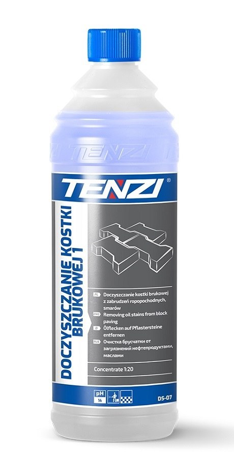 ŚRODEK DO CZYSZCZENIA KOSTKI BRUKOWEJ 1L TENZI