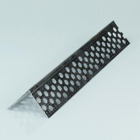 NAROŻNIK ALUMINIOWY PERFOROWANY 250CM 0.47 25*25 BUDMAT