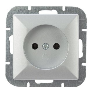 PERŁA GNIAZDO POJEDYNCZE P/T B/U SREBRNY ABEX