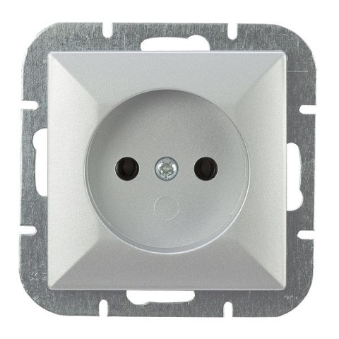 PERŁA GNIAZDO POJEDYNCZE P/T B/U SREBRNY ABEX