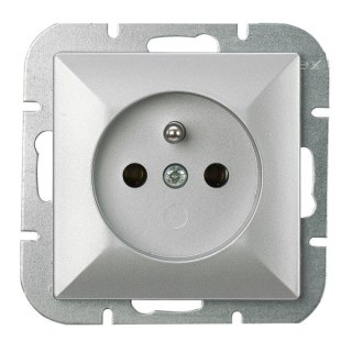 PERŁA GNIAZDO POJEDYNCZE P/T Z/U SREBRNY ABEX