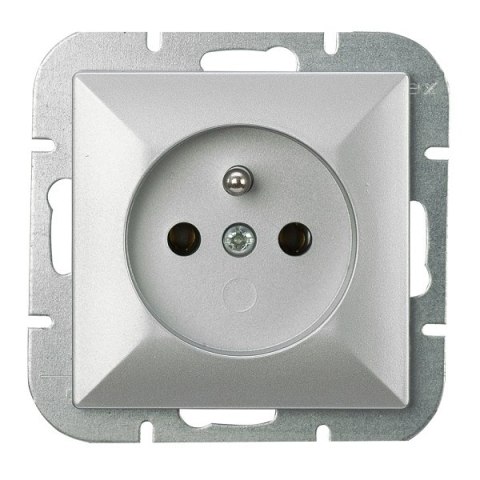 PERŁA GNIAZDO POJEDYNCZE P/T Z/U SREBRNY ABEX