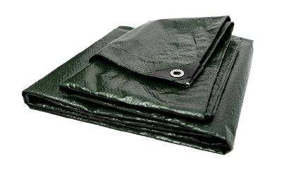 PLANDEKA 70G/M2 5*8M ZIELONA UN