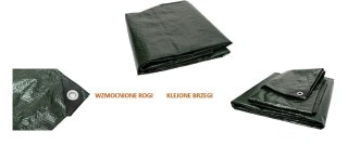 PLANDEKA 70G/M2 5*8M ZIELONA UN