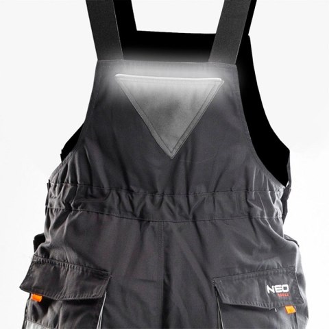 SPODNIE ROBOCZE NA SZELKACH ROZMIAR S/48 NEO