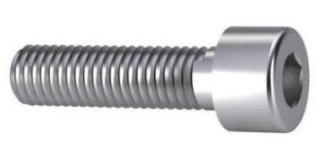 ŚRUBA NIERDZEWNA A2 DIN 912 6*12MM UN