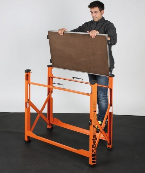 STÓŁ ROBOCZY LEKKI SKŁADANY, POMARAŃCZOWY BETA