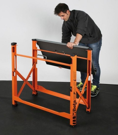 STÓŁ ROBOCZY LEKKI SKŁADANY, POMARAŃCZOWY BETA