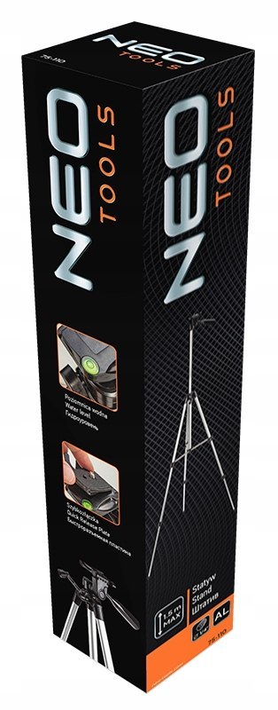 STATYW UCHYLNY ALUMINIOWY 1.5M 1/4'' NEO