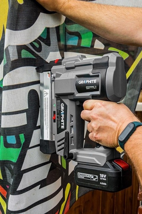 ZSZYWACZ AKUMULATOROWY ENERGY+, 18 V 0*AH GRAPHITE