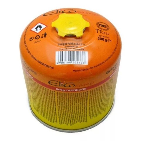 NABÓJ Z GAZEM PROPAN-BUTAN 500G 7/16' ELICO #2711 13 ELICO