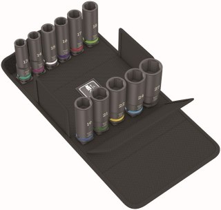 ZESTAW KLUCZY NASADOWYCH IMPAKTOR DEEP SET 1, 11CZ. WERA