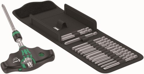 ZESTAW KRAFTFORM KOMPAKT 400 RA IMPERIAL, SET 1, 17CZ. WERA