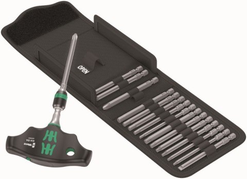 ZESTAW KRAFTFORM KOMPAKT 400 RA IMPERIAL, SET 1, 17CZ. WERA