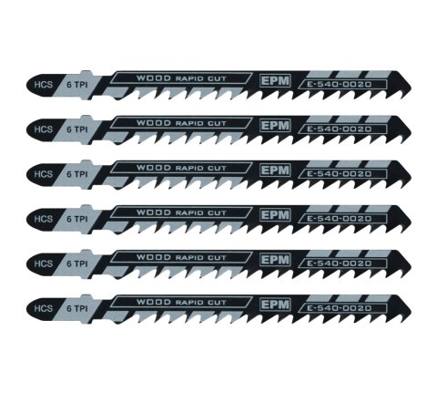 BRZESZCZOT DO WYRZYNARKI 100MM 6TPI DREWNO T144D 5 SZTUK EPM