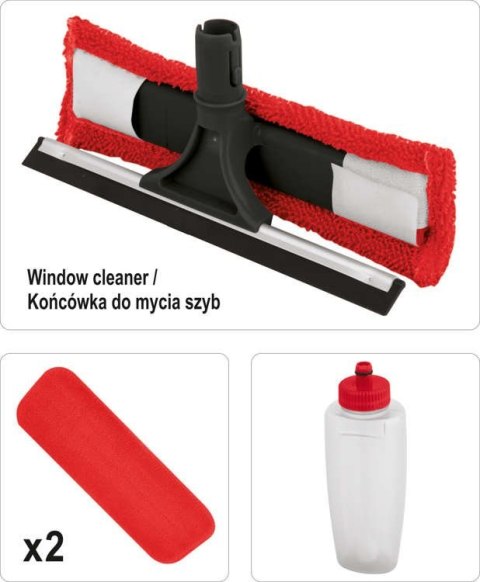 MOP ZE SPRYSKIWACZEM Z MYJKĄ DO OKIEN LUND