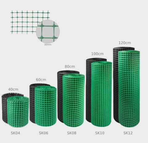 SIATKA KONTENEROWA ZIELONA 25MB 1.0M SK10 UN