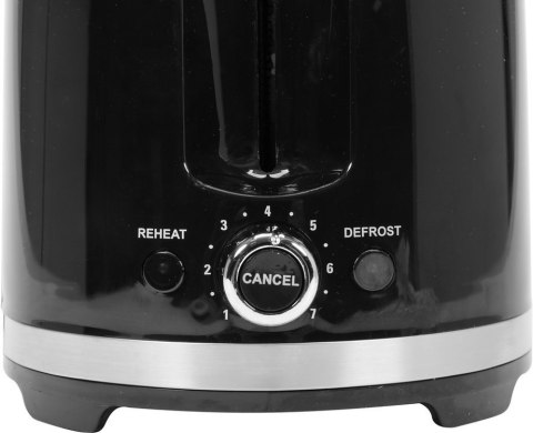 TOSTER 700-850W CZARNY LUND