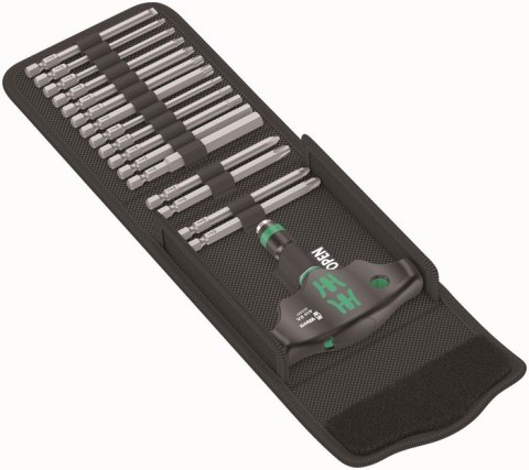 ZESTAW KRAFTFORM KOMPAKT 400 RA, SET 1, 17 CZ. WERA