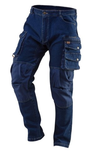 SPODNIE ROBOCZE DENIM, ROZMIAR XXL NEO