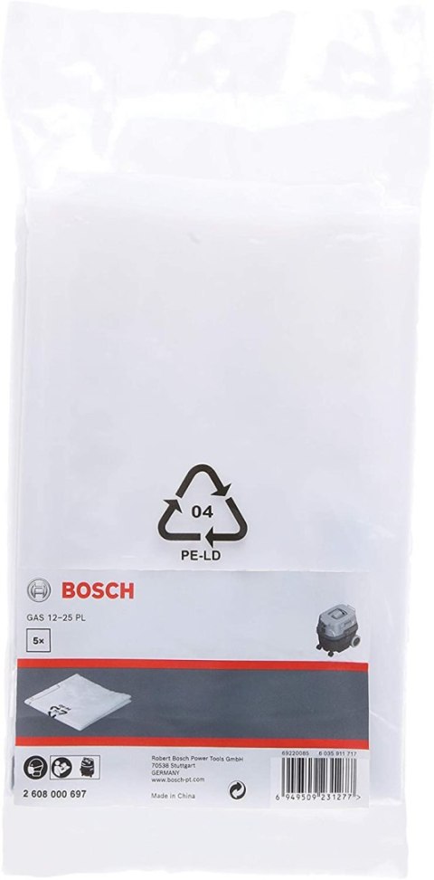 WORKI DO GAS 12-25 5PC Z POLIETYLENU (PE) BOSCH