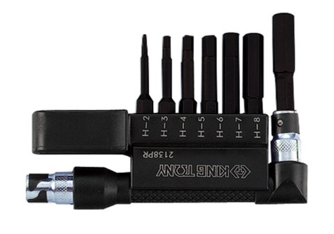 ZESTAW IMBUSÓW 7 SZT.HEX 1/4 DO WKRĘTARKI 7150H 2-8 KING TONY