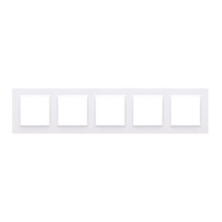 SIMON 10 RAMKA 5-KROTNA BIAŁA SIMON