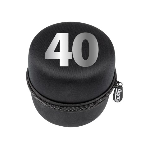 Urodzinowa szklanka do whisky z nadrukiem - prezent na 40-stkę