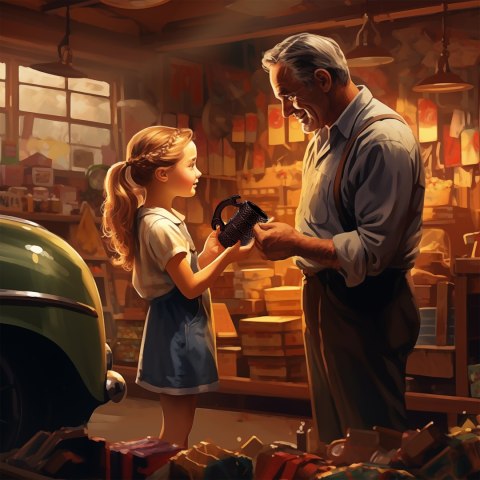 Zestaw Prezentowy dla Dziadka - Miłośnik motoryzacji -Prezent Dzień Dziadka