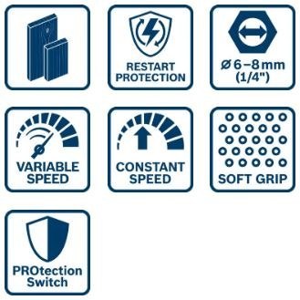 FREZARKA GÓRNOWRZECIONOWA GOF 130 BOSCH