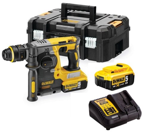 MŁOTOWIERTARKA 18V SDS-PLUS XR BL 2*5.0AH T-STAK DEWALT