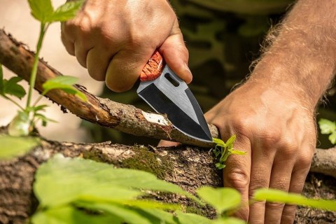 NÓŻ TAKTYCZNY FULL-TANG 20CM. + KRZESIWO NEO