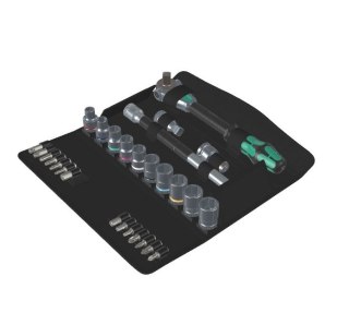 ZESTAW GRZECHOTKA ZYKLOP SPEED 1/2''+KLUCZE NASADOWE, 28CZ. WERA