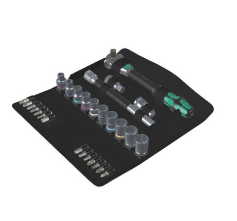 ZESTAW GRZECHOTKA ZYKLOP SPEED 1/2''+KLUCZE NASADOWE, 28CZ. WERA