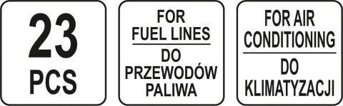 ZESTAW DO ROZŁĄCZANIA PRZEWODÓW YATO