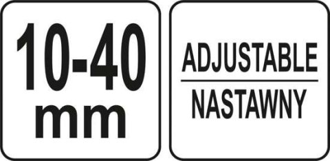 ŚCIĄGACZ DWURAMIENNY DO KLEM I RAMION WYCIERACZEK 10-40MM YATO