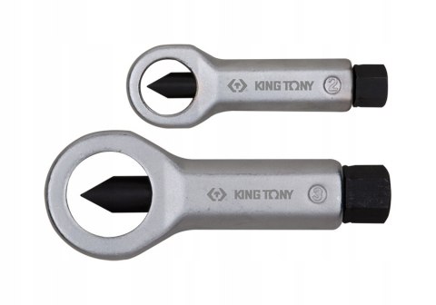 ZESTAW PRZECINAKÓW NAKRĘTEK 2 SZT. 12-22MM KING TONY