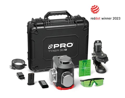 LASER WIELOLINIOWY TYXER 3DG PLUS PRO
