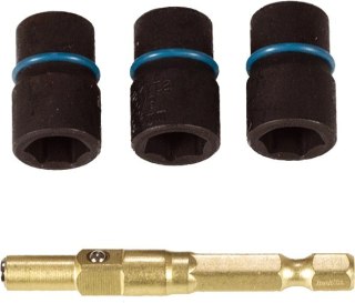 ZESTAW NASADEK 8,9.6,10MM 3 SZT. Z WYMIENNYM UCHWYTEM MAKITA
