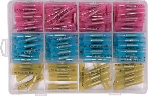 ZESTAW RUREK TERMOKURCZLIWYCH ZACISKOWYCH 0.5-6MM2., 200SZT YATO