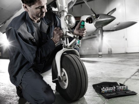 GRZECHOTKA ZYKLOP SPEED 1/2'' W ZESTAWIE METRYCZNYM,28 CZĘŚĆ WERA