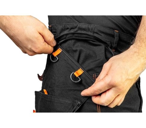 SPODNIE ROBOCZE HD SLIM ODPINANE KIESZENIE ROZMIAR 3XL NEO