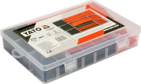 ZESTAW RUREK TERMOKURCZLIWYCH Z KLEJEM 270SZT YATO